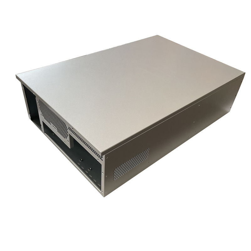 Commerciale Due dischi rigidi da 3,5 pollici 4U Chassis Rack Mounts Chassis server industriale