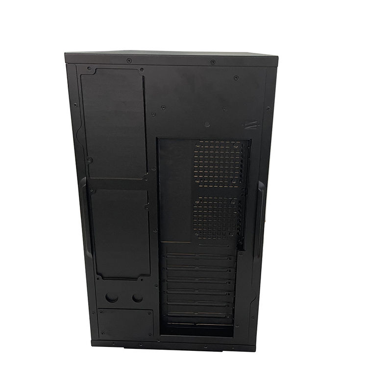 Cassa nera Chassis di lamiera di metallo Shell Custom Gioco di alta qualità Tutti i servizi OEM di fabbricazione di lamiera di metallo Dimensioni personalizzate