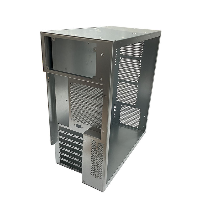 Cassa nera Chassis di lamiera di metallo Shell Custom Gioco di alta qualità Tutti i servizi OEM di fabbricazione di lamiera di metallo Dimensioni personalizzate
