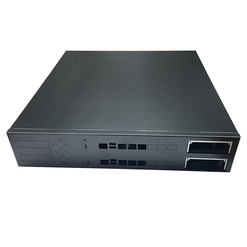 12 Baia 16 Baia Rackmount Gpu Custom Server Chassis Black Powder Sprayed Housing Switch