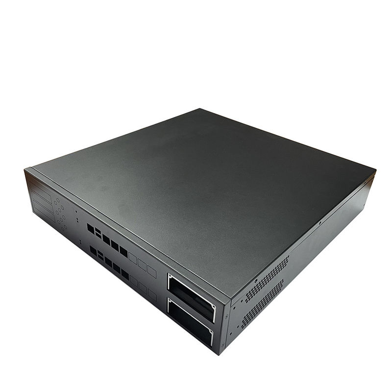 12 Baia 16 Baia Rackmount Gpu Custom Server Chassis Black Powder Sprayed Housing Switch