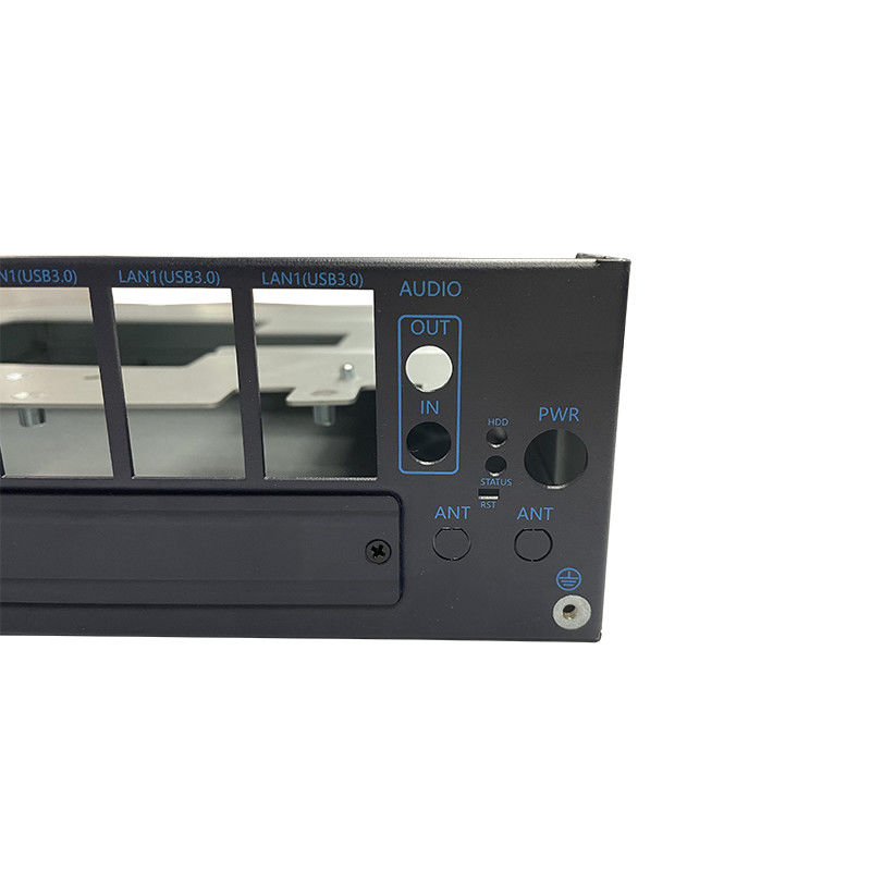 4u 6u Rack di alluminio montato contenitori Stamping Shell Cassa per il ricevitore di segnale