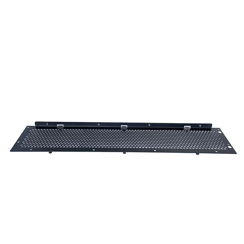 Disegno di fabbricazione metallica in lamiera di acciaio e alluminio 1U 2U 3U 4U 19 pollici Rack ventilato pannello di blanking Metal Case Box