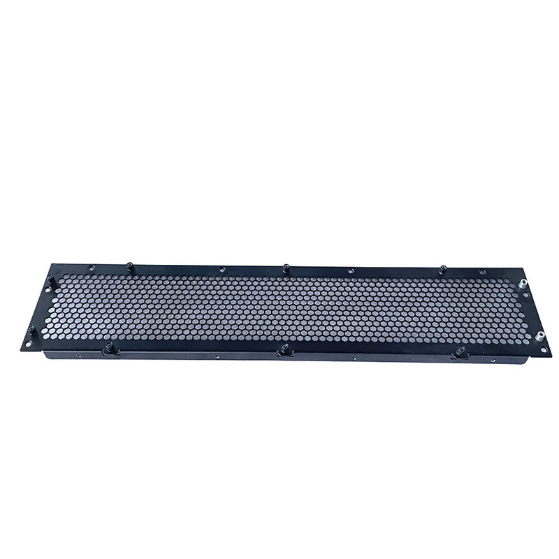 Disegno di fabbricazione metallica in lamiera di acciaio e alluminio 1U 2U 3U 4U 19 pollici Rack ventilato pannello di blanking Metal Case Box