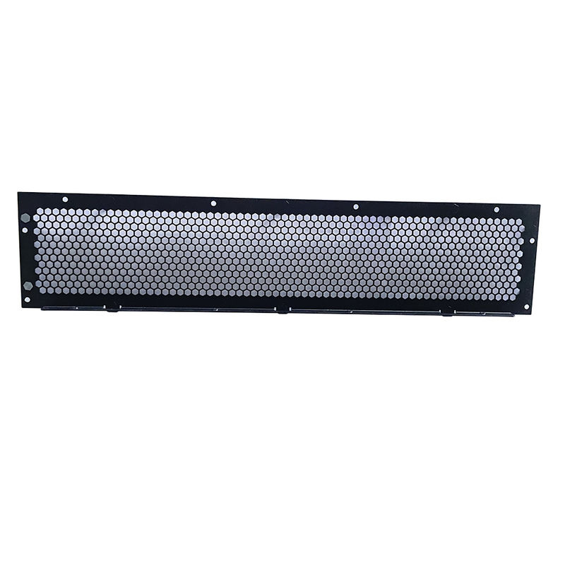 Disegno di fabbricazione metallica in lamiera di acciaio e alluminio 1U 2U 3U 4U 19 pollici Rack ventilato pannello di blanking Metal Case Box